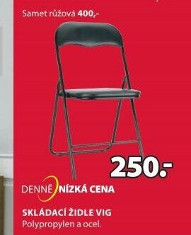 Skládací židle VIG