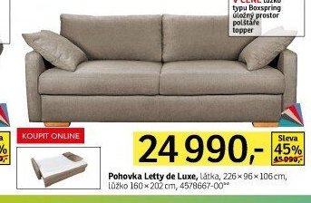 Pohovka Letty de Luxe - ASKO aktualniletaky.eu