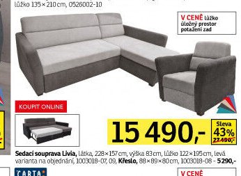 Sedací souprava Livia
