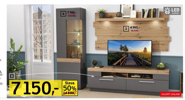 TV stolek LUCERA