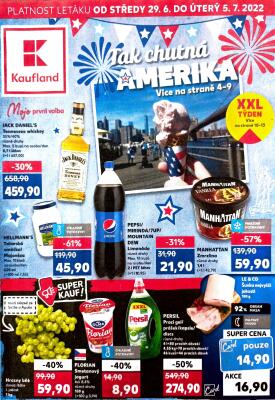 aktuální leták Kaufland 29.6.2022-5.7.2022