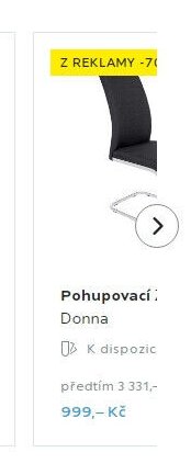 Pohupovací židle Donna