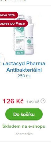 Lactacyd Pharma Antibakteriální