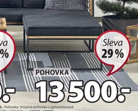 Zahradní sestava UGILT (pohovka)