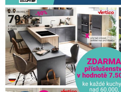 Kuchyň Vertico (kuchyně č. 2)