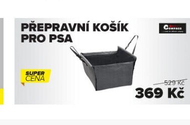 Přepravní košík pro psa Compass