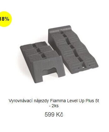 Vyrovnávací nájezdy Fiamma Level Up Plus 5t - 2ks