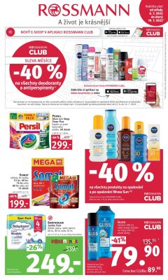 aktuální leták ROSSMANN drogerie 6.7.2022-19.7.2022
