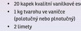 tvaroh ve vaničce