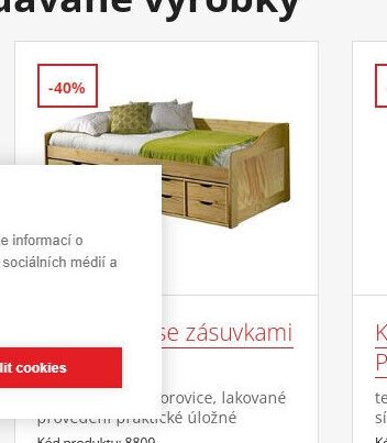 Dvojlůžko se zásuvkami