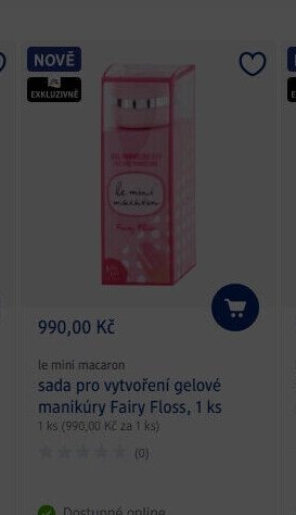 le mini macaron sada pro vytvoření gelové manikúry Fairy Floss, 1 ks - dm drogerie aktualniletaky.eu