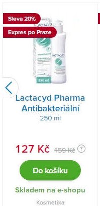 Lactacyd Pharma Antibakteriální 250 ml