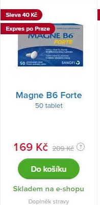 Magne B6 Forte 50 tablet