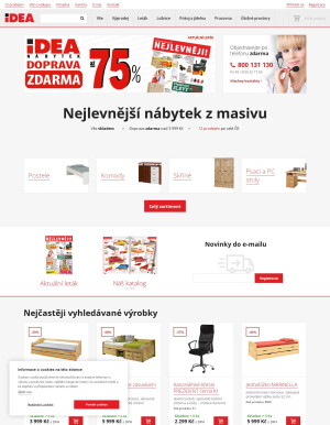 aktuální leták IDEA nábytek 19.7.2022-25.7.2022