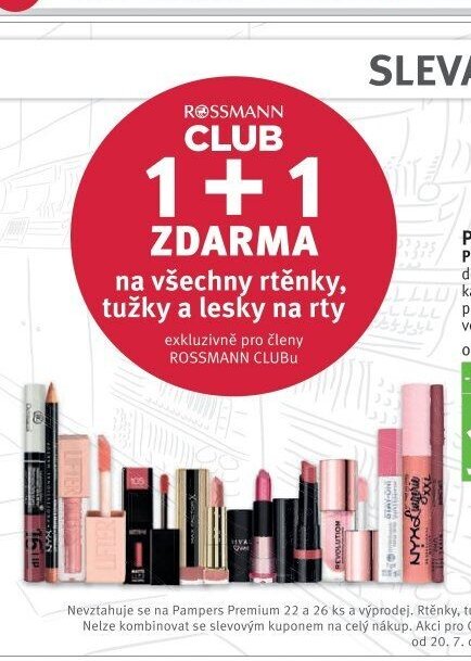 rtěnky, tužky a lesky na rty