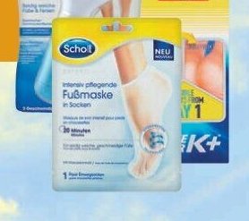 Scholl ponožky na masku