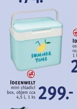 IDEENWELT mini chladicí box, objem cca 4,5 l, 1 ks