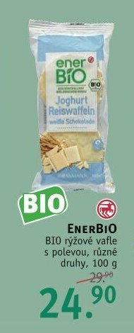 ENERBIO BIO rýžové vafle
