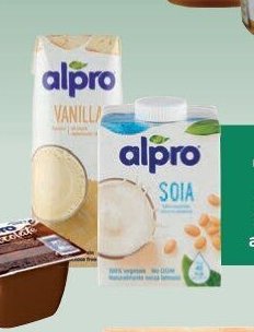 Alpro nápoje a dezerty