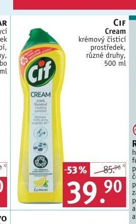CIF Cream krémový čisticí prostředek, 500 ml