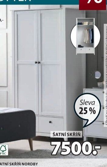 ŠATNÍ SKŘÍŇ NORDBY