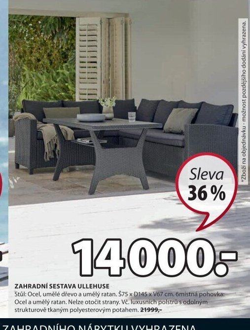 ZAHRADNÍ SESTAVA ULLEHUSE