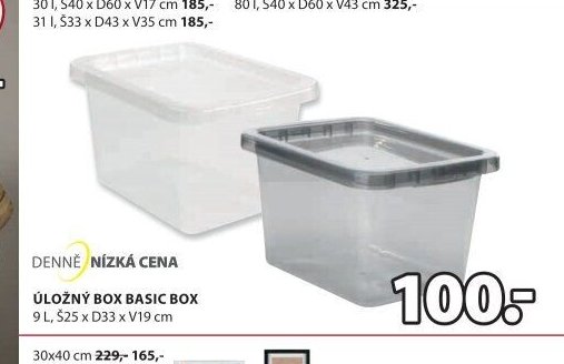 Úložný box BASIC BOX