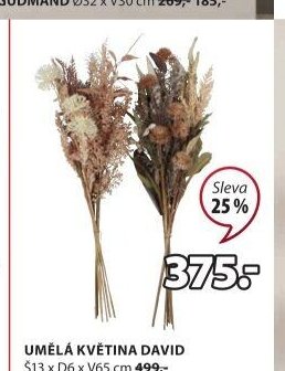 Umělá květina DAVID