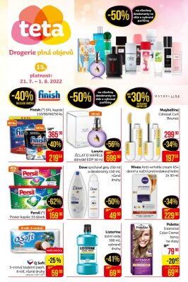aktuální leták Teta drogerie 21.7.2022-1.8.2022
