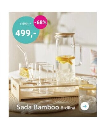 Sada Bamboo 6-dílná