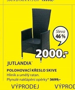 Polohovací křeslo SKIVE