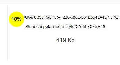 Sluneční polarizační brýle CY-508075.616