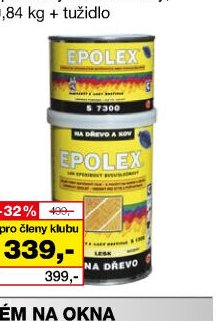 EPOLEX S1300 lak na dřevo