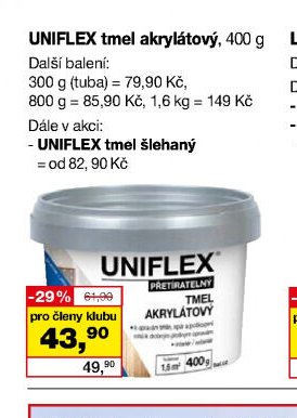 UNIFLEX tmel akrylátový, 400 g