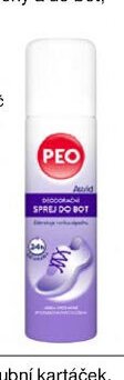 PEO sprej na nohy