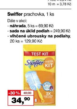 Swiffer prachovka