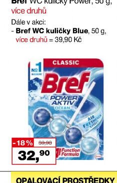 Bref WC kuličky Power, 50 g, více druhů