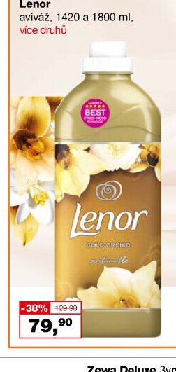 Lenor aviváž, 1420 a 1800 ml, více druhů