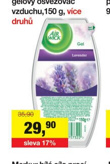 Air Wick Levandule gelový osvěžovač vzduchu, 150 g