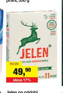 Jelen prací prášek, 11 praní, 550 g