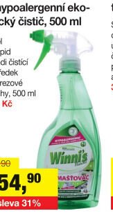 Winnis Bagno Koupelna hypoalergenní eko-logický čistič, 500 ml