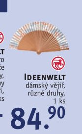 IDEENWELT dámský vějíř