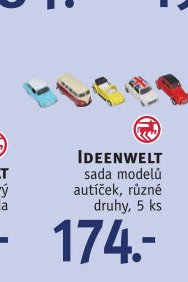 IDEENWELT sada modelů autíček