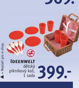 IDEENWELT dětský piknikový koš