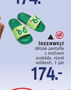 IDEENWELT dětské pantofle