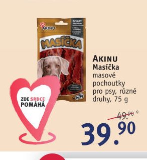 AKINU Masíčka masové pochoutky