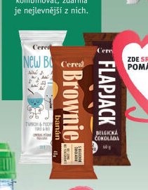 Cerea Flapjack / Brownie tyčinky
