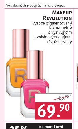 Makeup Revolution lak na nehty