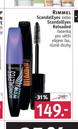 Rimmel ScandalEyes Reloaded řasenka