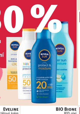 NIVEA Sun produkty na opalování a po opalování